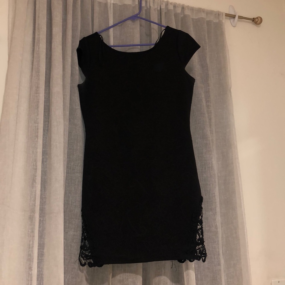 Short black dress